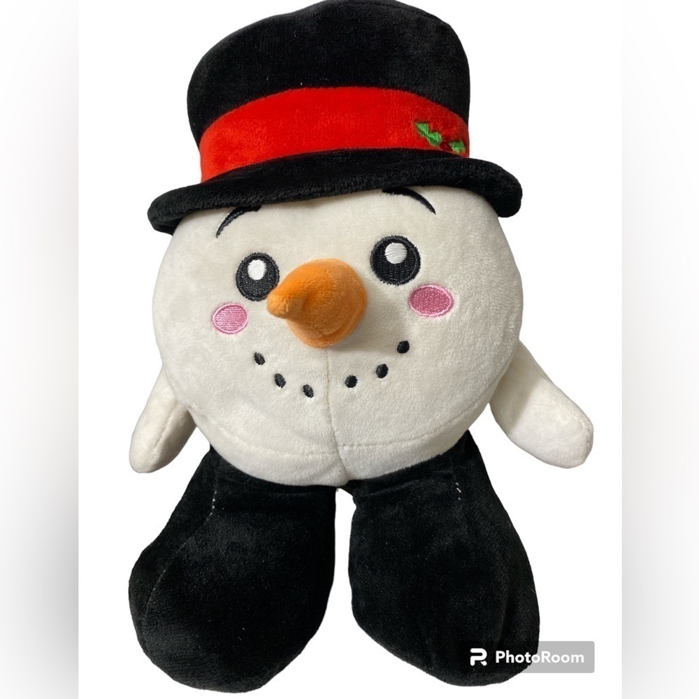 Snowman plush plushy stuffed character